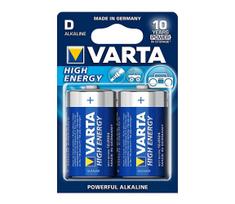 varta lr20 - Varta High Energy Alkaline Batteries R20/D x2 - 2 nuotrauka