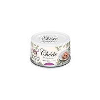 cat hairball control - Šlapias kačių maistas Cherie Tuna With Salmon, tunas, 0.08 kg - 2 nuotrauka