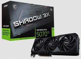 MSI GeForce RTX™ 5070 Ti 16G SHADOW 3X OC | GEFORCE RTX 5070 TI 16G SHADOW 3X OC
