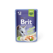brit premium - BRIT Premium konservai katėms Trout in Jelly 85g - 1 nuotrauka