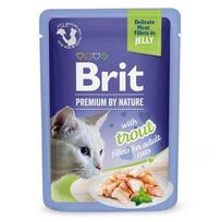 brit premium - BRIT Premium konservai katėms Trout in Jelly 85g - 2 nuotrauka