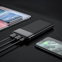 2a baterija - Hoco J72, 10000 mAh, juoda - 2 nuotrauka