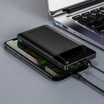 2a baterija - Hoco J72, 10000 mAh, juoda - 3 nuotrauka