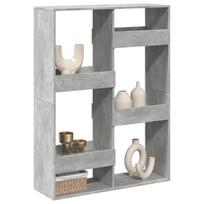 Kambario pertvara, betono, 100x33x135cm, apdirbta mediena
