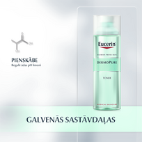 eucerin cleansing gel - EUCERIN tonikas į aknę linkusiai odai DERMOPURE, 200 ml - 3 nuotrauka