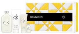 Calvin Klein CK One 200ml EDT + 15ml EDT + 200ml Body Lotion + 100ml Body Wash Unisex