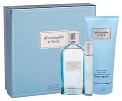 Abercrombie & Fitch First Instinct Blue For Her 100ml EDP + 200ml Body Lotion + 15ml EDP