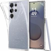 galaxy s25 deklas - Spigen "Liquid Crystal Glitter Galaxy S25 Ultra" Crystal Quartz - 1 nuotrauka