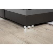 juoda sofa kampine - Minkštas kampas NORE Damario, pilkas/juodas - 8 nuotrauka