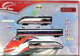 Dromader Bullet Train With 2 Wagons 7112