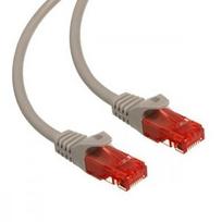 6 cat lan - Maclean Cat. 6 RJ-45 To RJ -45 Cable 3 m Grey - 1 nuotrauka
