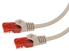 6 cat lan - Maclean Cat. 6 RJ-45 To RJ -45 Cable 2 m Grey - 1 nuotrauka