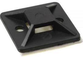 Ohne Hersteller Mounting Base for Cable Ties 4.5mm x 10 Black