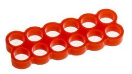 E22 Stealth Cable Comb 12 Slots 4mm Red