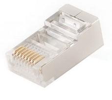 Gembird Shielded Modular Plug Gold Plated x 10
