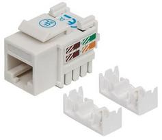 Intellinet Cat6 UTP RJ45 Keystone Jack White