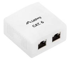 Lanberg FTP Data Box RJ-45 x2 Shielded