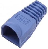 Intellinet Cable Boot For RJ45 Plugs Blue 10pcs