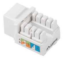Lanberg Cat 6 UTP RJ45 - LSA 90° Keystone Module