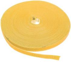 Label The Cable PRO Roll Dual Velcro Roll 25m Yellow