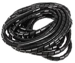 InLine Cable Shielding 18mm x 10m Black