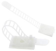 Ohne Hersteller Cable Clamp x 10 94mm White