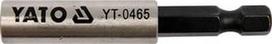 magnetinis antgaliu laikiklis - Yato Magnetic Screwdriver Bit Holder 1/4'' 60mm - 1 nuotrauka