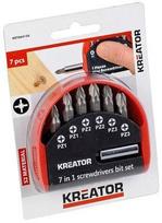 Kreator PZ Screwdriver Bit Set 7pcs
