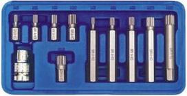 spline - Vorel Screwdriver SPLINE Bit Set 66770 11pcs - 1 nuotrauka