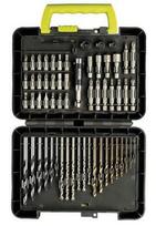 Ryobi Screwdriver and Drill Kit 60pcs