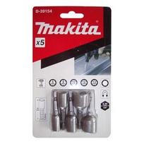 makita rinkinys - Magnetinių antgalių rinkinys Makita B-39154, 1/4", 50 mm, 5 vnt. - 1 nuotrauka
