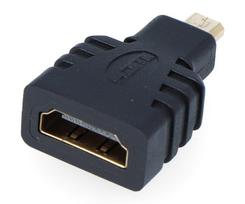 hdmi plug - Akyga Adapter HDMI / Micro HDMI Black - 2 nuotrauka