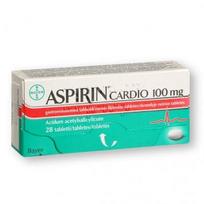 ASPIRIN CARDIO, 100 mg, skrandyje neirios tabletės, N28