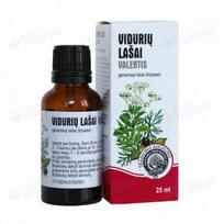 VIDURIŲ LAŠAI VALENTIS, 25 ml su lašintuvu, geriamieji lašai, tirpalas, N1