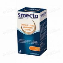 geriausi - SMECTA 3 g., milteliai geriamajai suspensijai, N10 - 1 nuotrauka