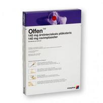 OLFEN, 140 mg, vaistinis pleistras, N10