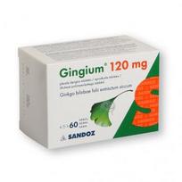 tabletes - GINGIUM, plėvele dengtos tabletės, N60 - 2 nuotrauka