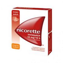 NICORETTE INVISIPATCH, 15mg/16h, transderminis pleistras, N7