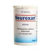 tabletes - NEUREXAN, 0,6mg+0,6mg+0,6mg+0,6mg, Tabletės, N50 - 1 nuotrauka