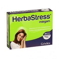 miego kapsul - HERBASTRESS MIEGAM, 20 kapsulių - 2 nuotrauka