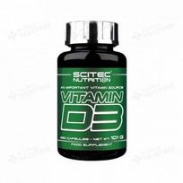 SCITEC VITAMIN D3, 250 kapsulių
