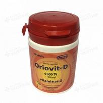 vitaminas d camelia - ORIOVIT-D vitaminas D, citrusinių vaisių skonio, nuo 11 m., 100 kramtomųjų tablečių - 1 nuotrauka