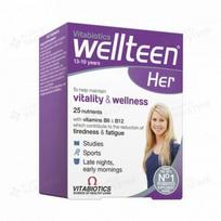 tabletes - WELLTEEN HER, 13–19 m., 30 tablečių - 2 nuotrauka