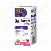 120 - SAMBUCUS sirupas KIDS, aviečių skonio, 120 ml - 2 nuotrauka