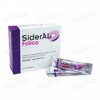 SIDERAL FOLIC burnoje disperguojamos granulės, 20 pakelių