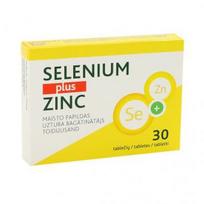 SELENIUM PLUS ZINC, 30 tablečių