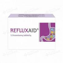 REFLUXAID®, 12 kramtomųjų tablečių