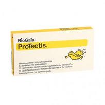 maisto papildai - BIOGAIA PROTECTIS su vitaminu D3, apelsinų skonio, 10 kramtomųjų tablečių - 1 nuotrauka