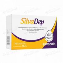 SILVANOLS SILVADEP, 30 kapsulių