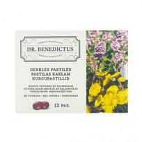 DR. BENEDICTUS gerklės pastilės, 12 pastilių